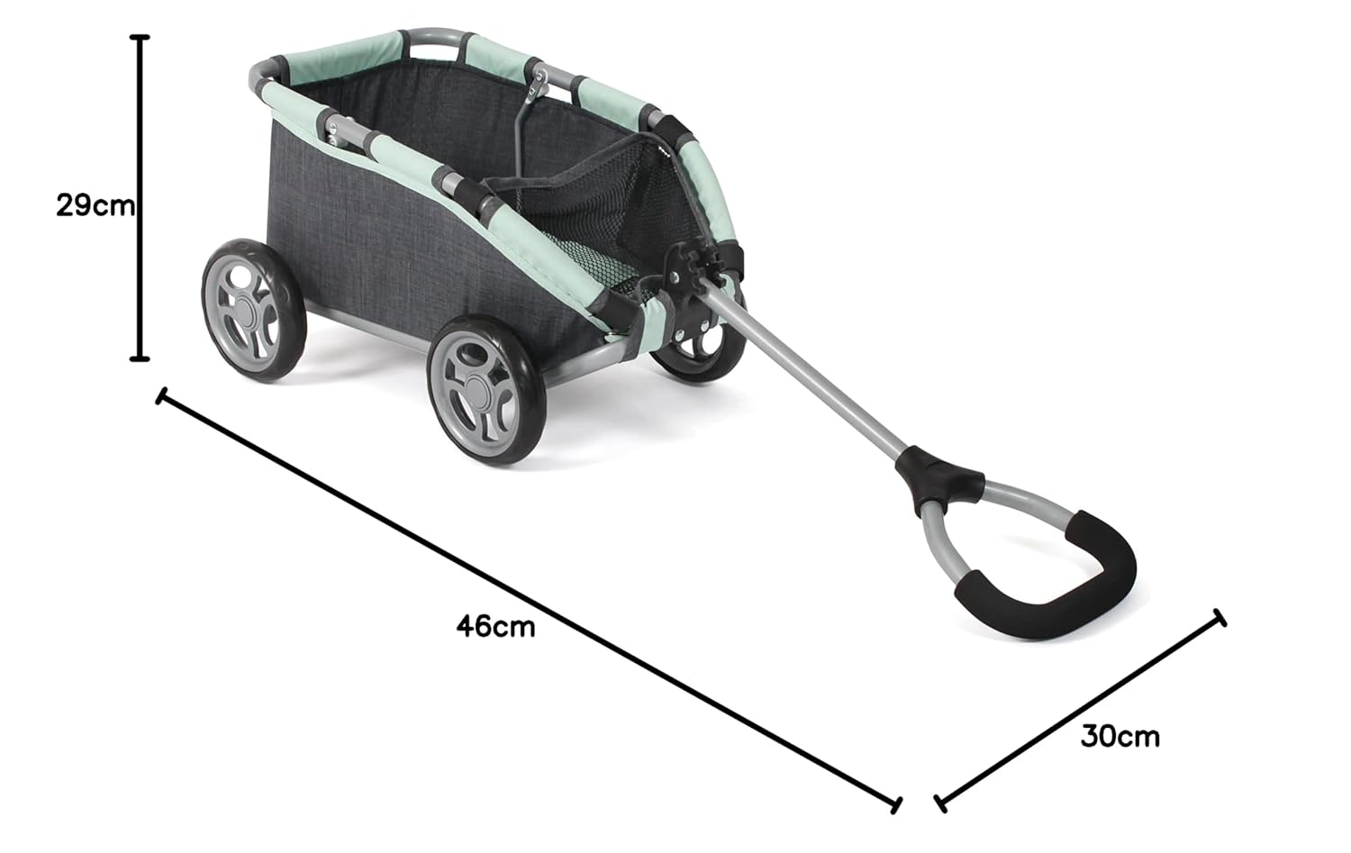 Bayer Chic 2000 Skipper Kinderkarre, klein, faltbar, 3-farbig Anthrazit