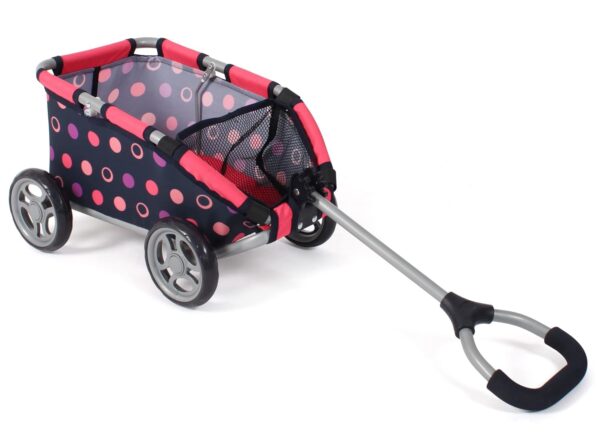 Bayer Chic 2000 Skipper Pull Cart Corallo 660-20, kleiner Spielzeugkarren 46 cm