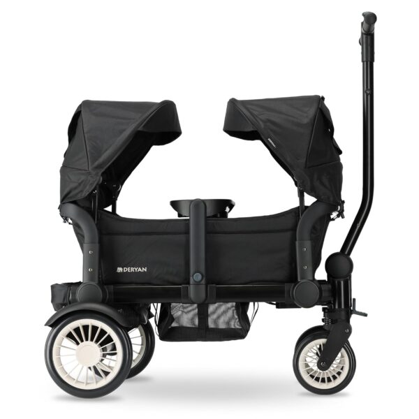 Deryan Sandy Kinder-Handwagen, faltbar, All-Terrain, Schiebefunktion, Sonnenschutz