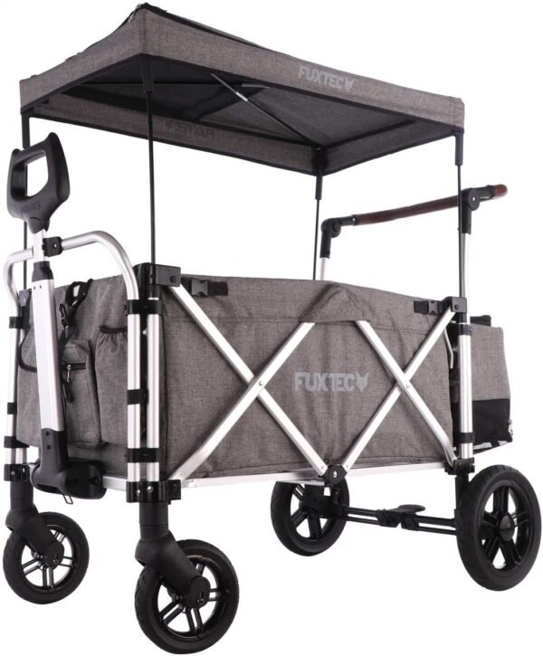 Fuxtec Handwagen CTL900 – Klappbar, Tragfähig bis 900kg, Premium Grau