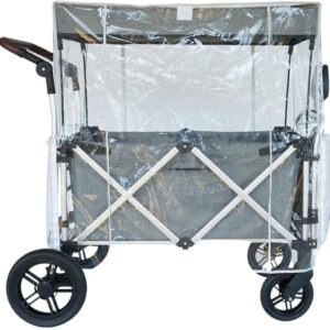 Fuxtec Regenschutz für CTL-900 Handwagen, wasserdicht, passgenau, mit verstärkten Ösen