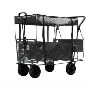 Handcart Kinder-Regenschutz Universal Transparent Winddicht Schnee Regen