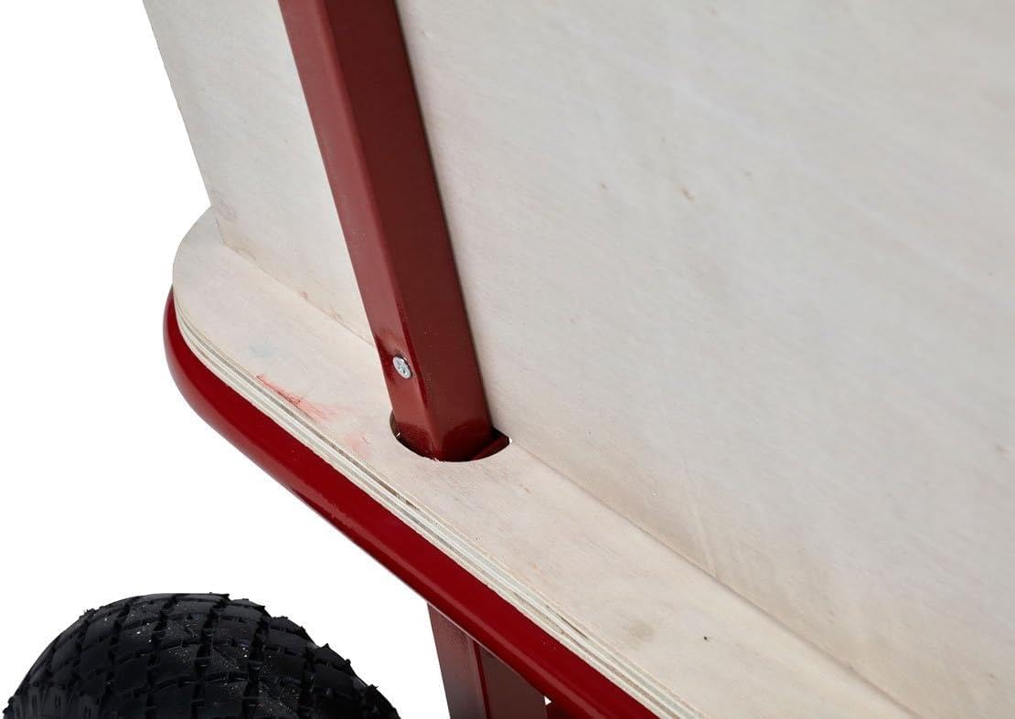 Izzy Handwagen klappbar, pneumatische Reifen, 80 kg Tragfähigkeit, Dach