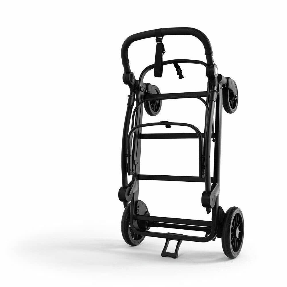 KETTLER Klappbarer Rollwagen Schwarz, 70 kg Tragfähigkeit, Manövrierfähig, mit Sonnendach