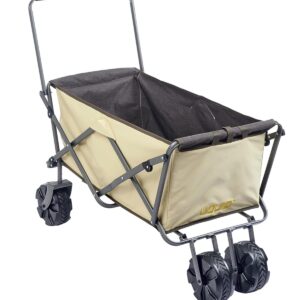 Uquip Beachhandwagen – robust, faltbar, hohe Tragkraft für Strand & Garten