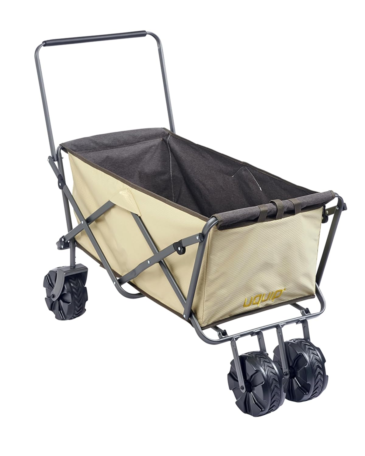 Uquip Beachhandwagen – robust, faltbar, hohe Tragkraft für Strand & Garten