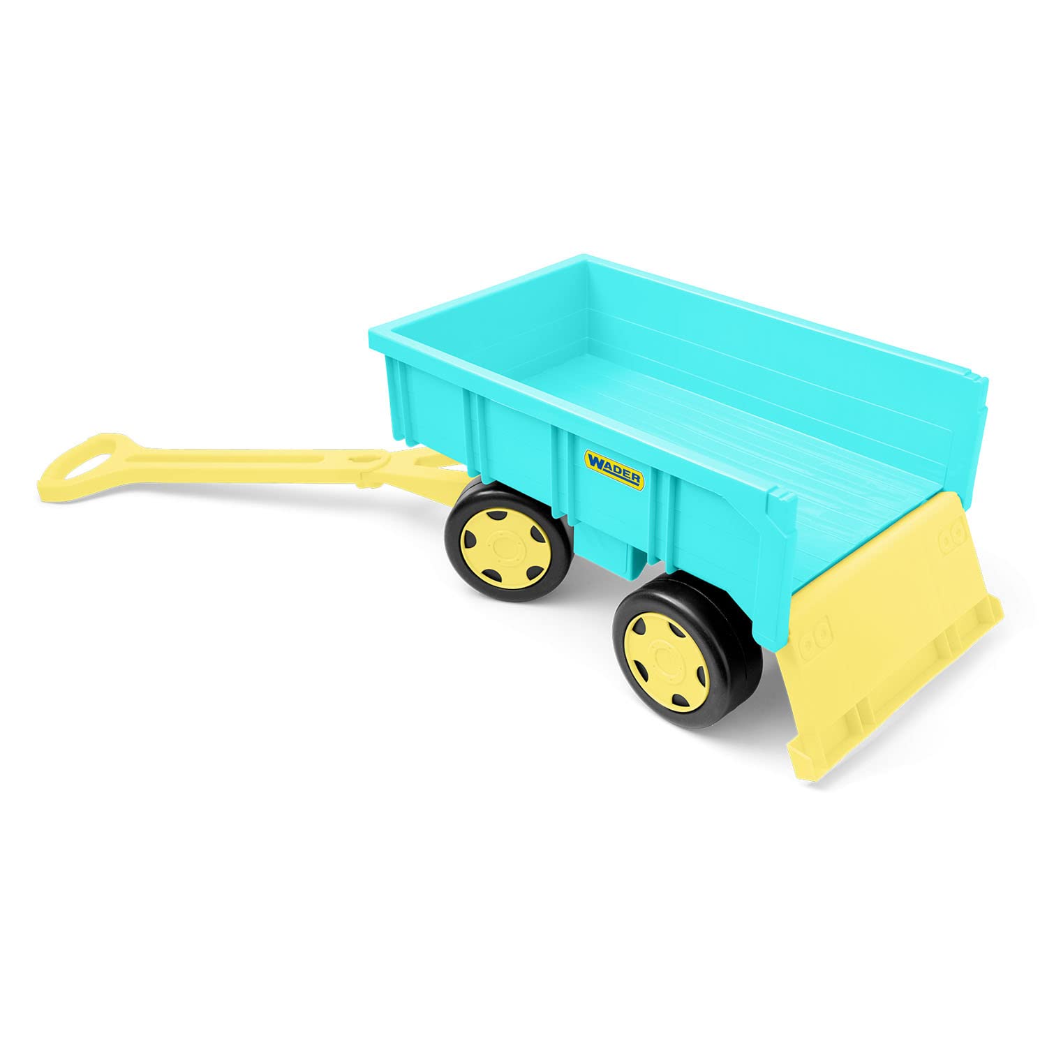 Wader Farmer Schubkarre Trailer, grün, stabiler Stahlrahmen, große Zuladung, manuell